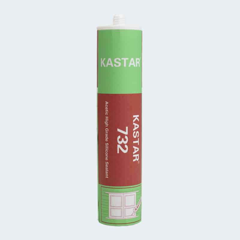 Sellador de silicona acetoxi KASTAR 732